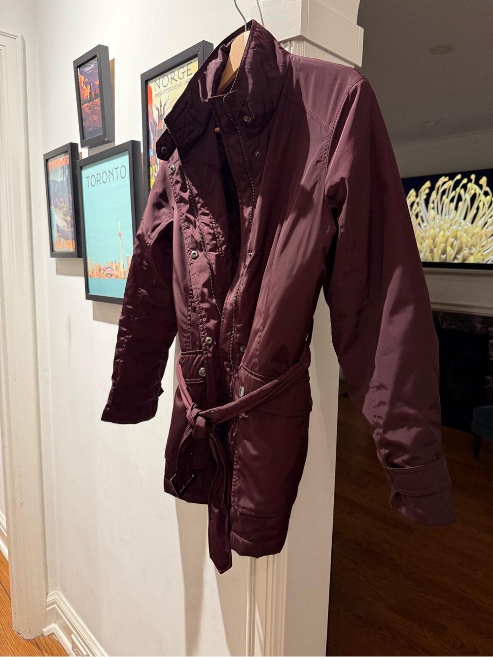 Four Seasons London Burgundy Jacket - fully lined